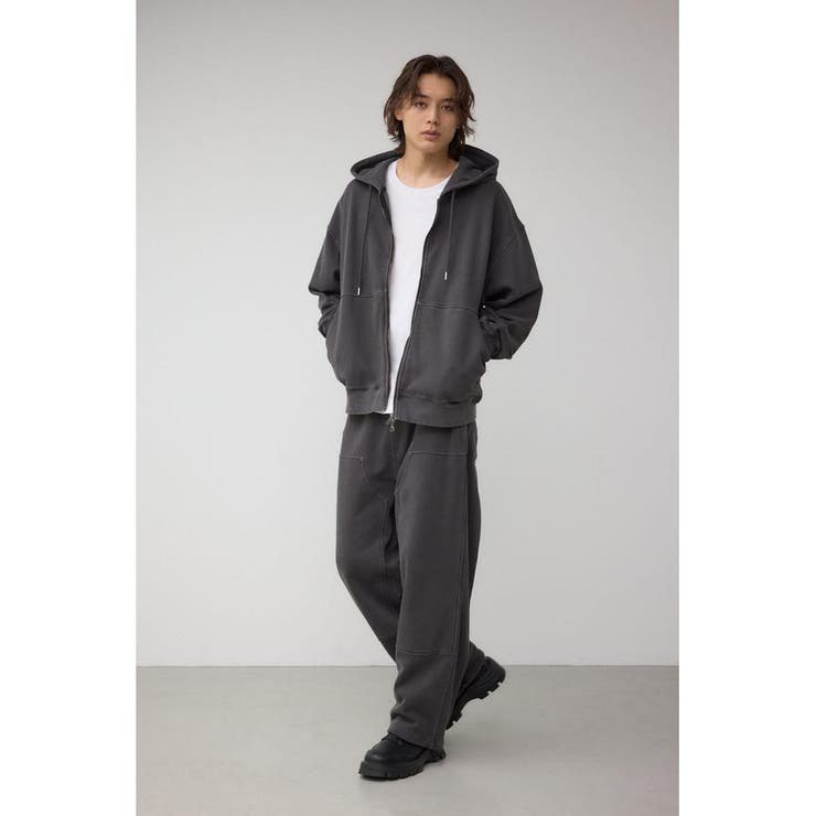 ワイドシルエットZIPUPフーディー | AZUL BY MOUSSY | 詳細画像19 