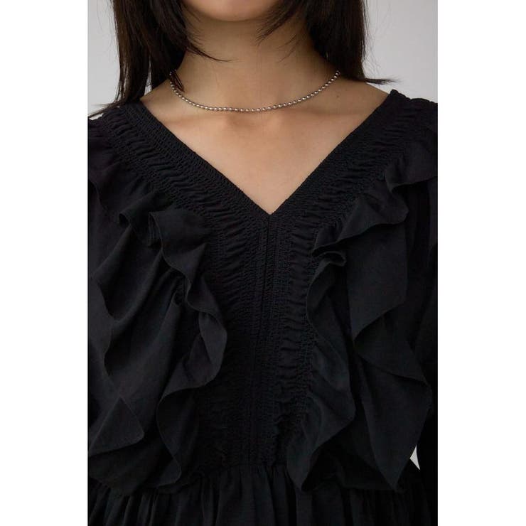 ラッフルショルダー長袖ブラウス | AZUL BY MOUSSY | 詳細画像22 