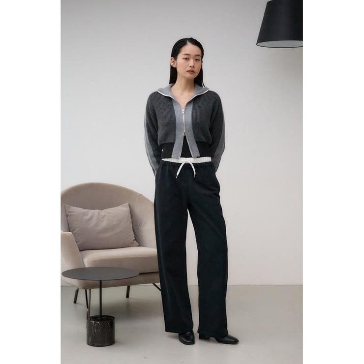 machatt マチャット　ダブルウエストスウェットパンツ ダブルウエストスウェットパンツを中心にトップスなどもご紹介し