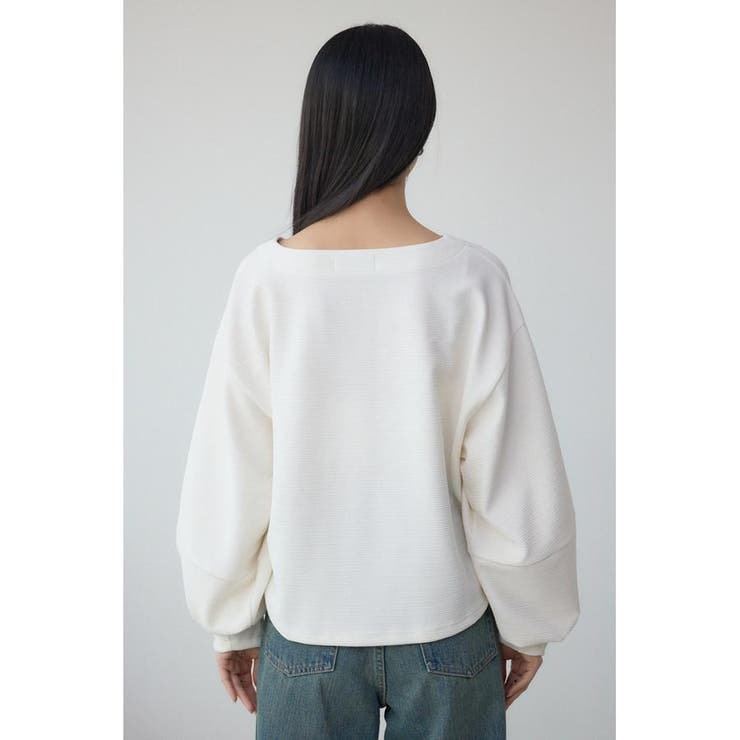 ボートネックカットトップス[品番：AZLW0023187]｜AZUL BY MOUSSY