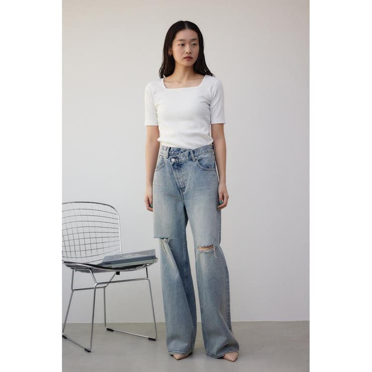 AZUL DENIM ダメージラップデニム | AZUL BY MOUSSY | 詳細画像15 