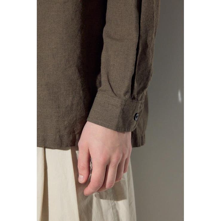 フレンチリネンCOOLMAXスキッパーシャツ | AZUL BY MOUSSY | 詳細画像32 