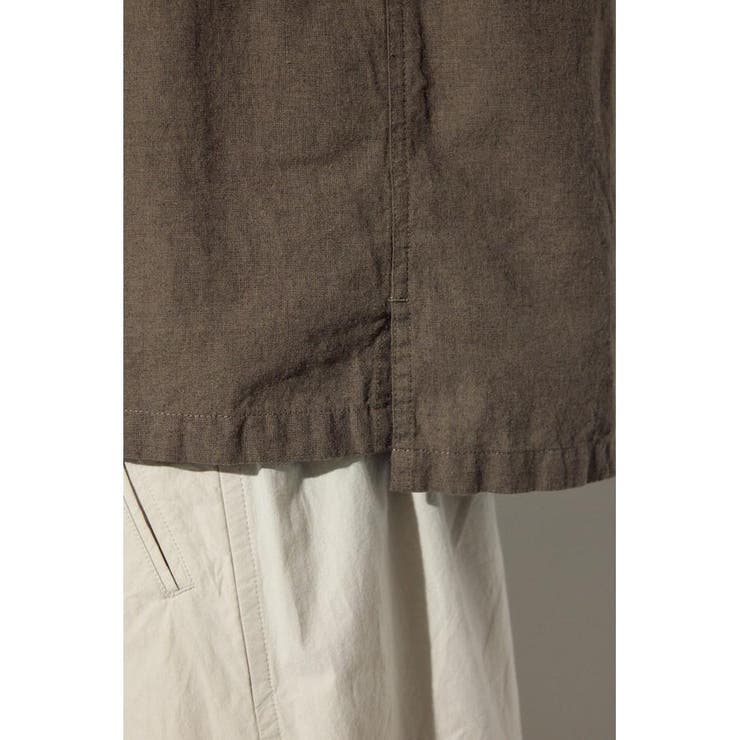 フレンチリネンCOOLMAXスキッパーシャツ | AZUL BY MOUSSY | 詳細画像33 