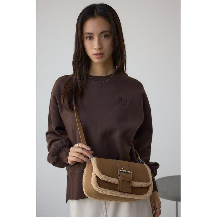 フェイクムートンショルダーバッグ | AZUL BY MOUSSY | 詳細画像14 