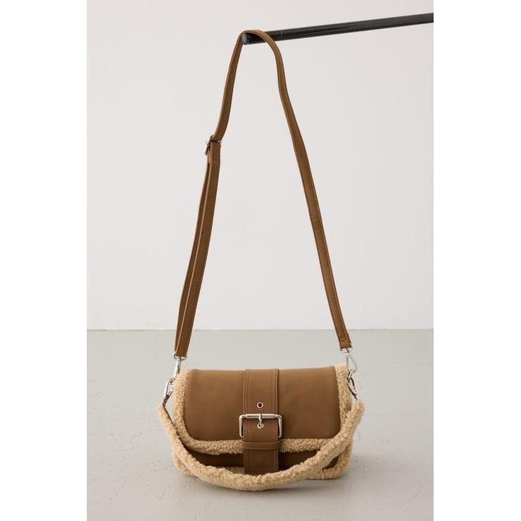 フェイクムートンショルダーバッグ | AZUL BY MOUSSY | 詳細画像16 