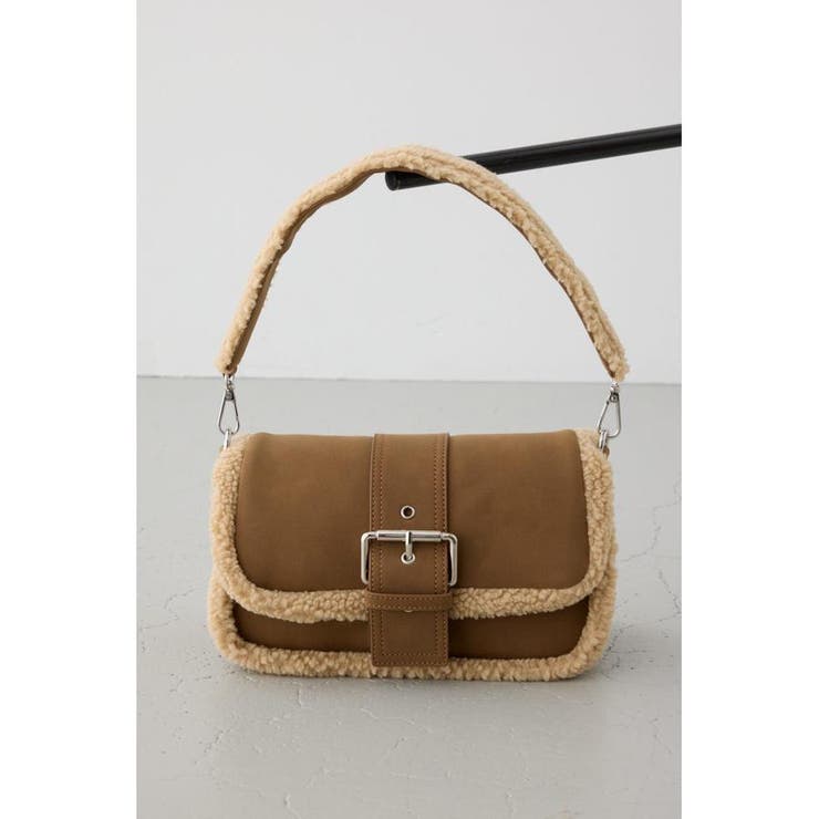 フェイクムートンショルダーバッグ | AZUL BY MOUSSY | 詳細画像17 