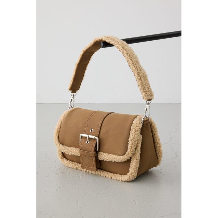 フェイクムートンショルダーバッグ | AZUL BY MOUSSY | 詳細画像18 