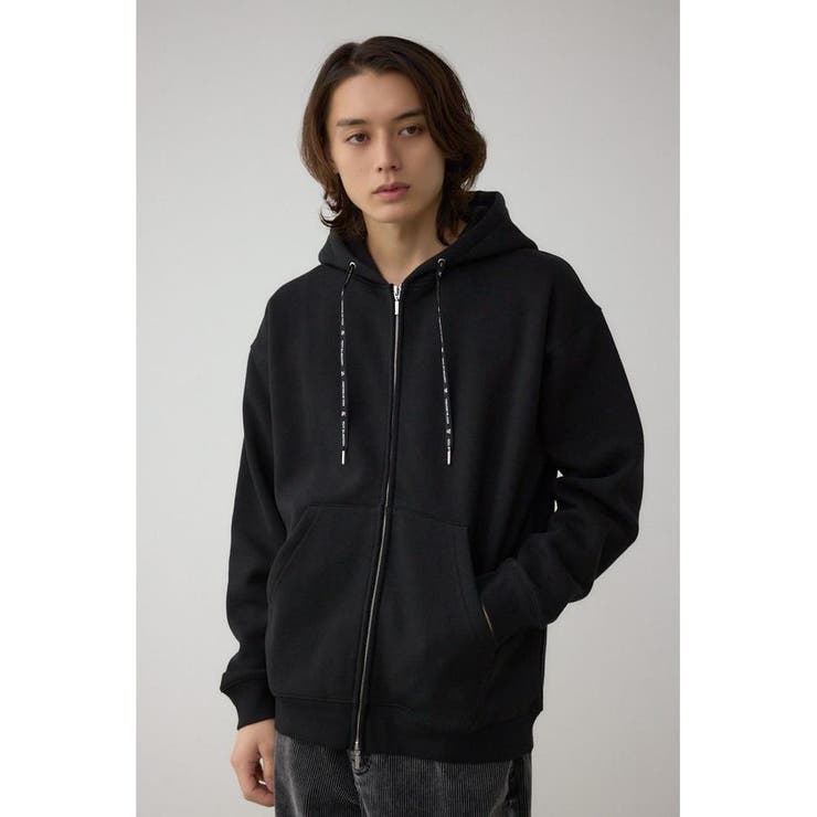 裏起毛ジップアップパーカー | AZUL BY MOUSSY | 詳細画像3 