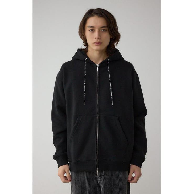 裏起毛ジップアップパーカー | AZUL BY MOUSSY | 詳細画像5 