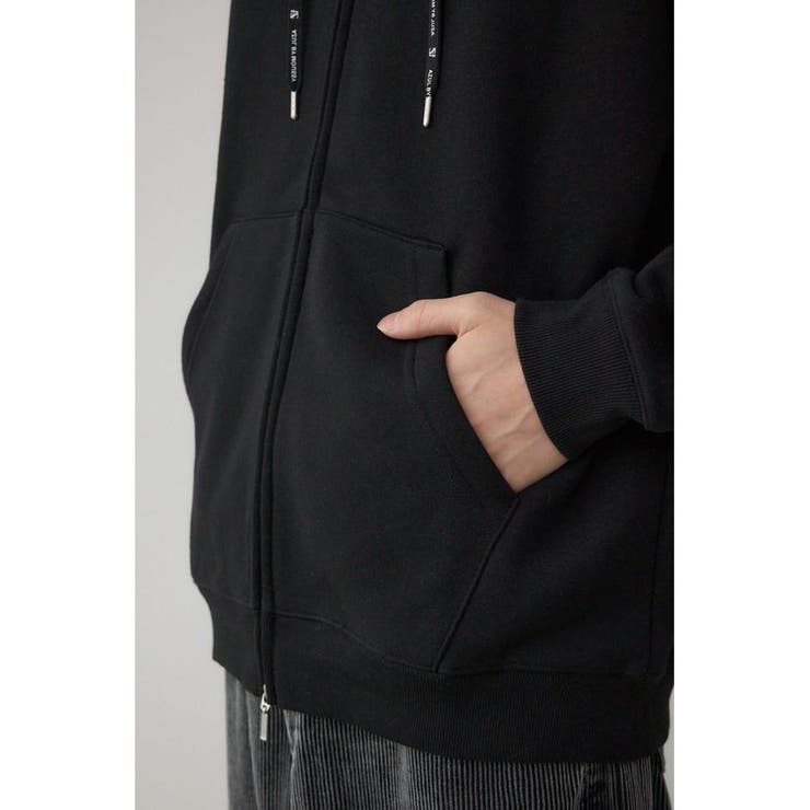 裏起毛ジップアップパーカー | AZUL BY MOUSSY | 詳細画像13 