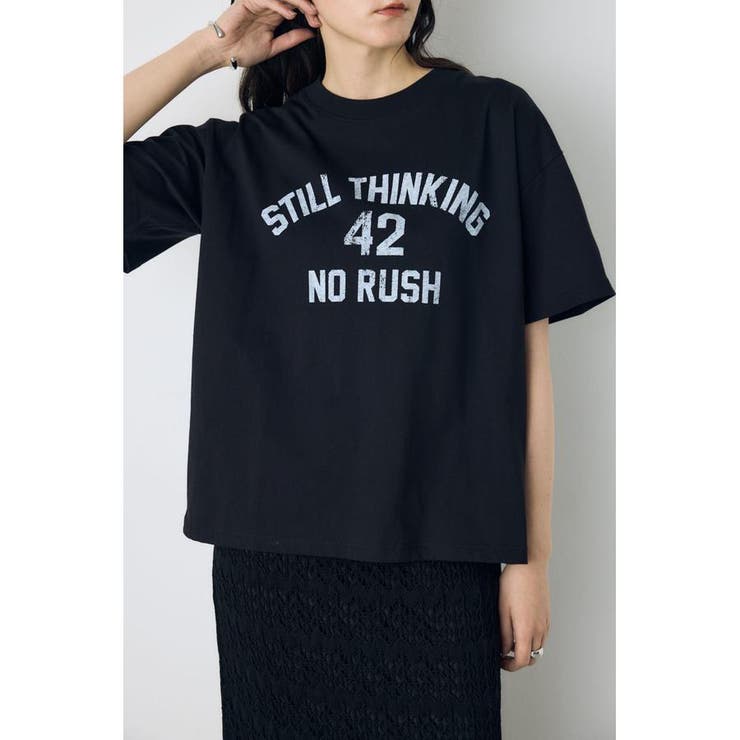カスレプリントTシャツ | AZUL BY MOUSSY | 詳細画像14 