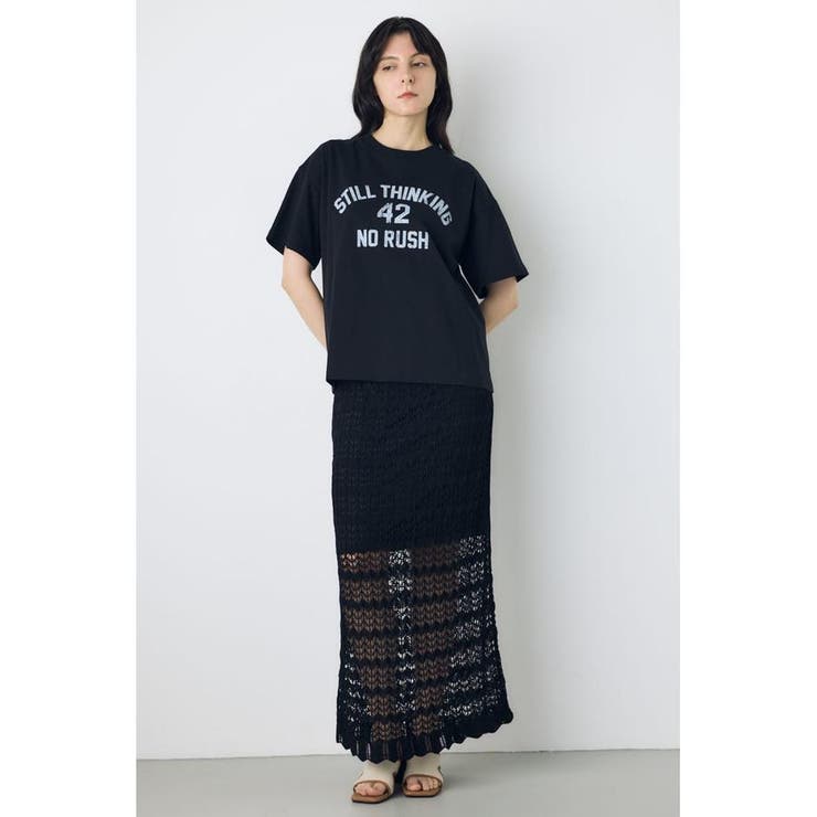 カスレプリントTシャツ | AZUL BY MOUSSY | 詳細画像17 