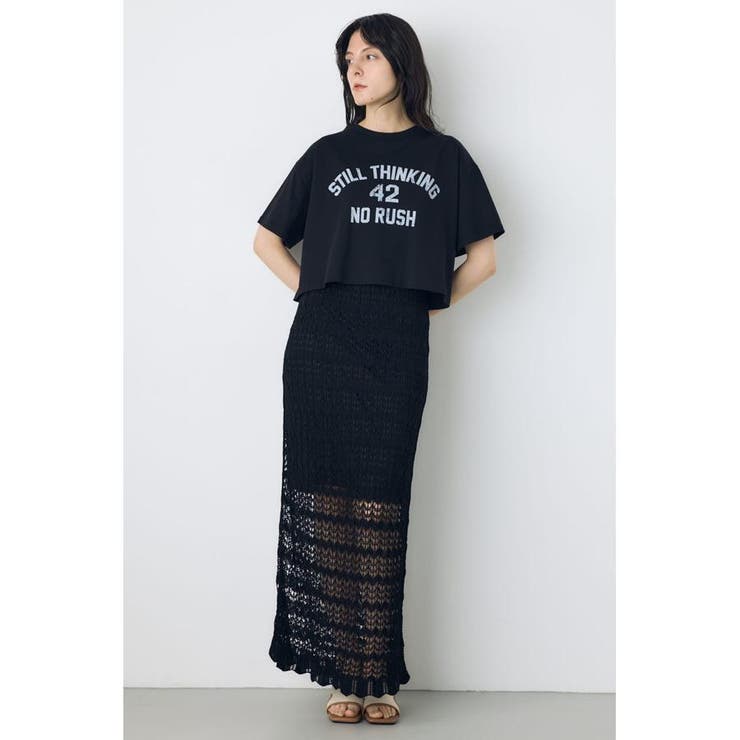 カスレプリントTシャツ | AZUL BY MOUSSY | 詳細画像24 
