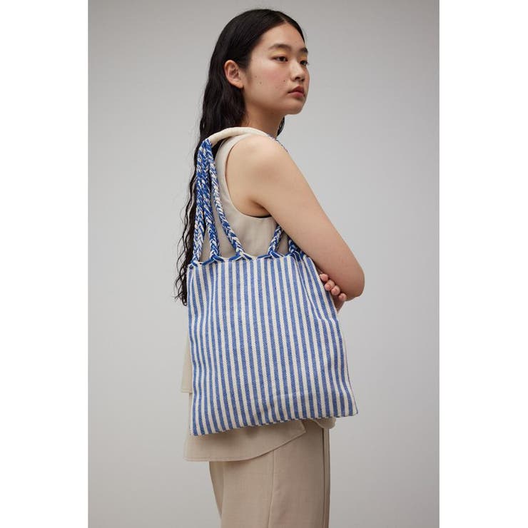 ストライプ柄トートバッグ[品番：AZLW0020961]｜AZUL BY MOUSSY