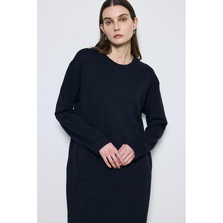 ロングスリーブストレートワンピース | AZUL BY MOUSSY | 詳細画像3 