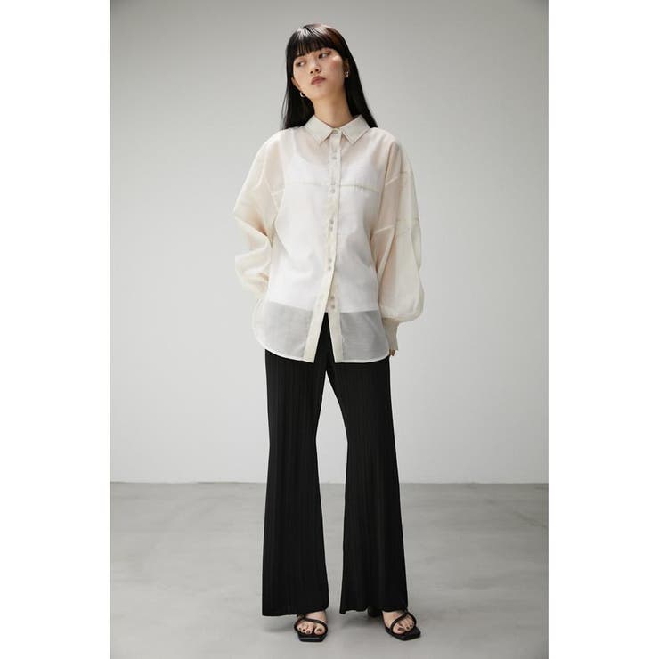 FORM SLEEVE SHEER SH | AZUL BY MOUSSY | 詳細画像3 