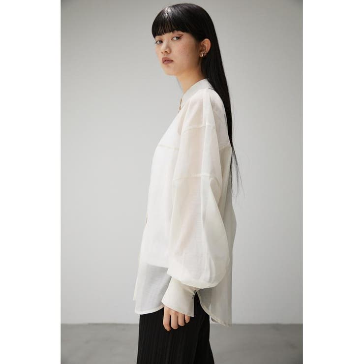 FORM SLEEVE SHEER SH | AZUL BY MOUSSY | 詳細画像5 