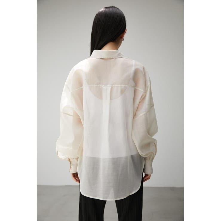 FORM SLEEVE SHEER SH | AZUL BY MOUSSY | 詳細画像6 