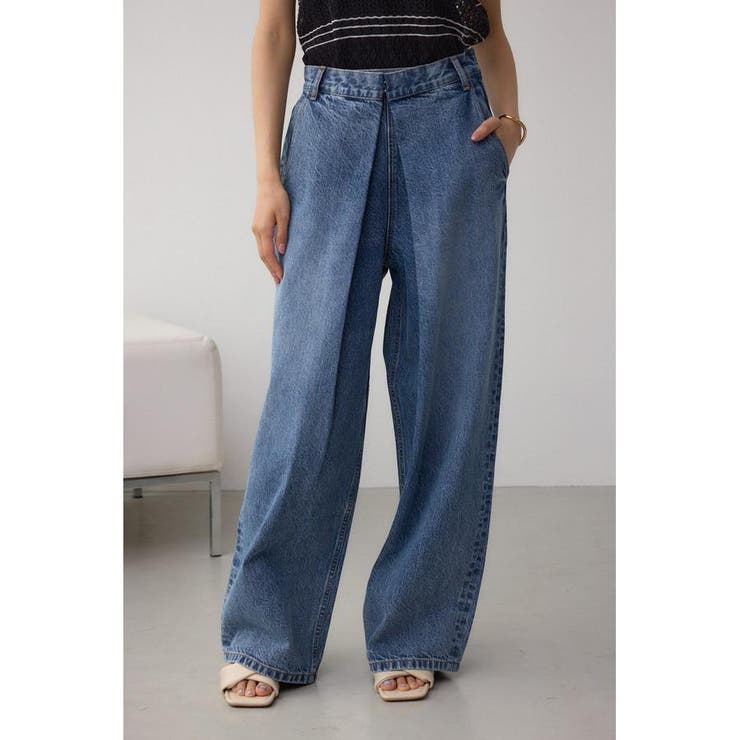 AZUL DENIM フロントタックワイドデニム | AZUL BY MOUSSY | 詳細画像15 