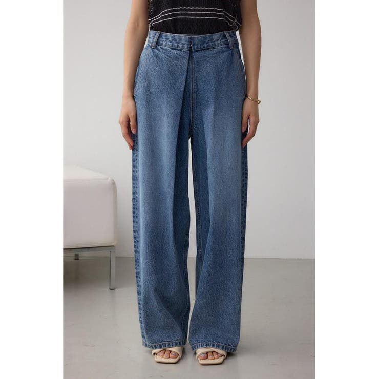 AZUL DENIM フロントタックワイドデニム | AZUL BY MOUSSY | 詳細画像18 
