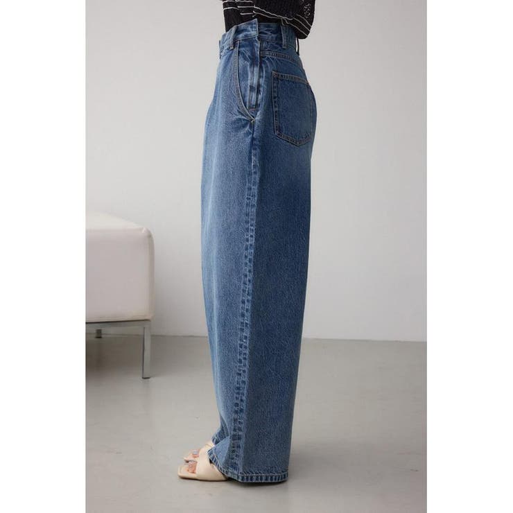 AZUL DENIM フロントタックワイドデニム | AZUL BY MOUSSY | 詳細画像19 