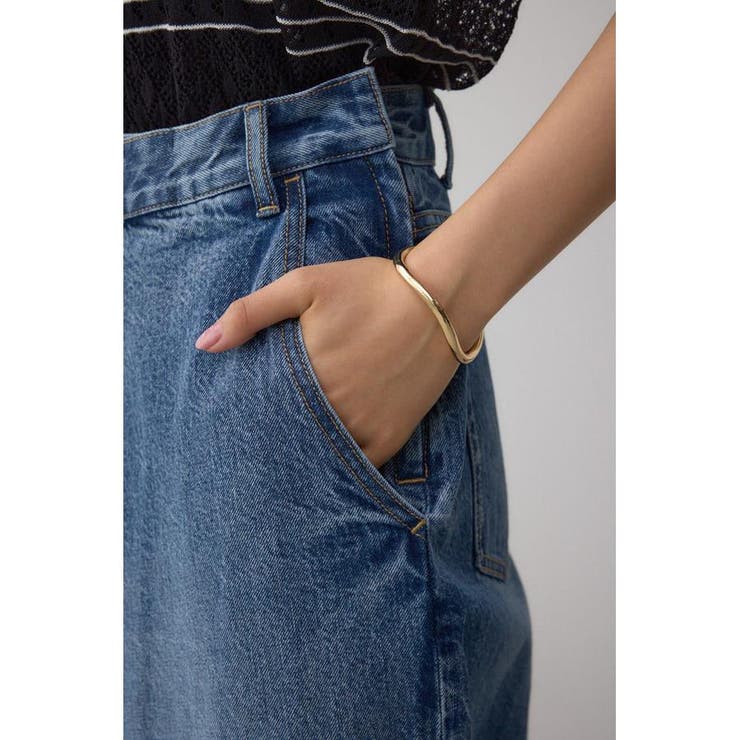 AZUL DENIM フロントタックワイドデニム | AZUL BY MOUSSY | 詳細画像24 
