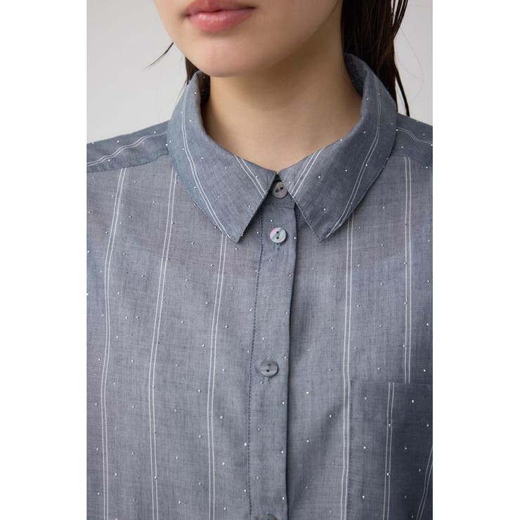 ラインストーンシャツ | AZUL BY MOUSSY | 詳細画像34 