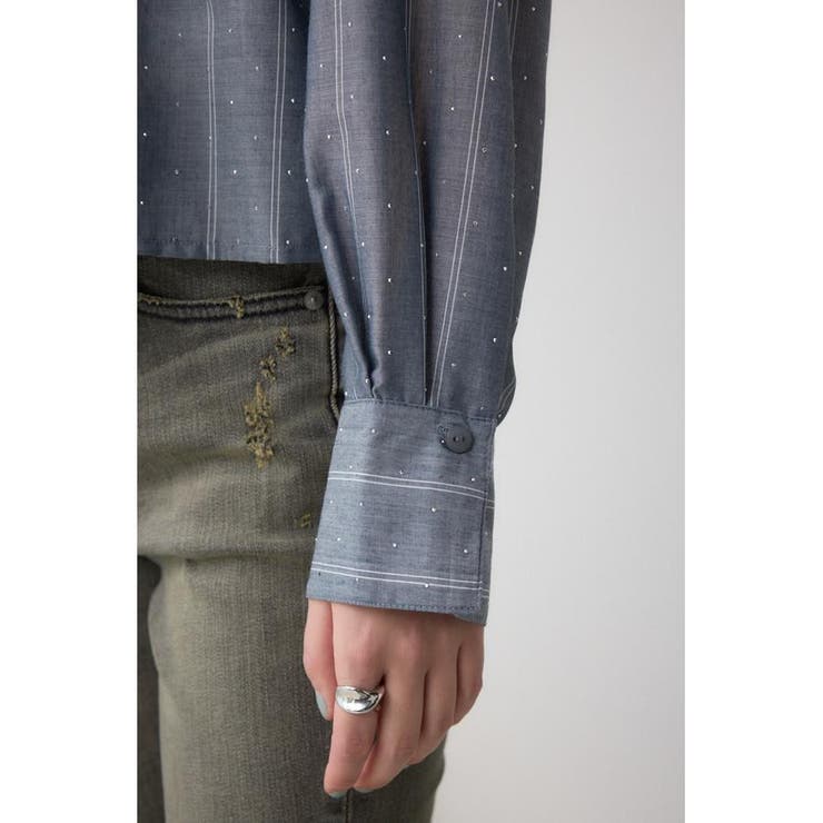ラインストーンシャツ | AZUL BY MOUSSY | 詳細画像37 