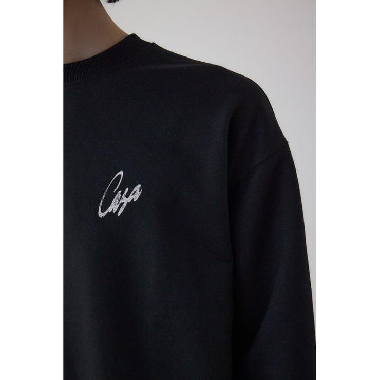 筆記体バックプリント裏毛トップス | AZUL BY MOUSSY | 詳細画像22 