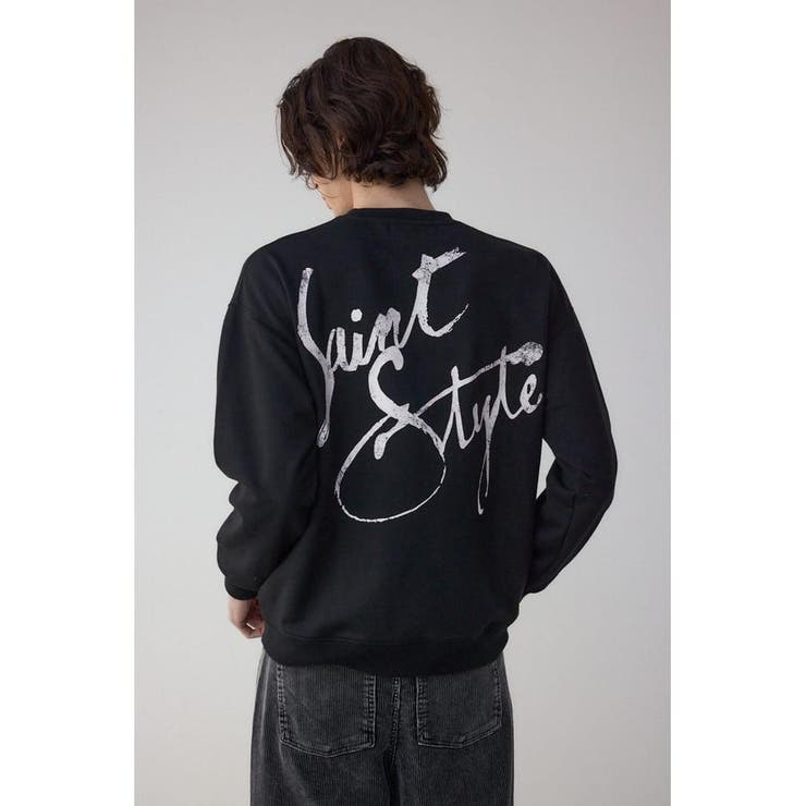 筆記体バックプリント裏毛トップス | AZUL BY MOUSSY | 詳細画像14 