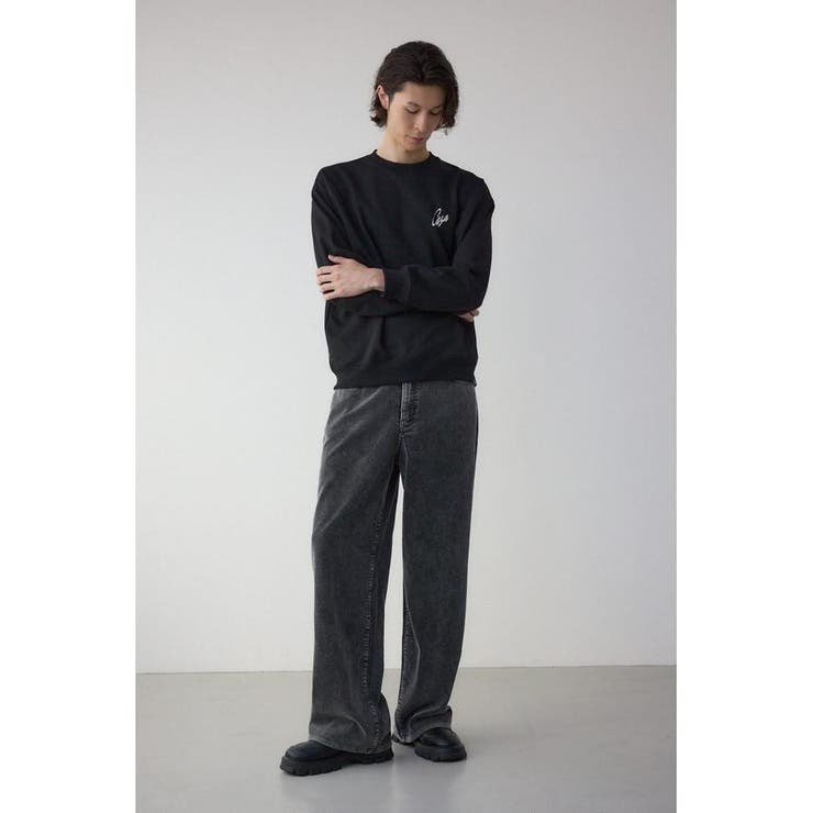 筆記体バックプリント裏毛トップス | AZUL BY MOUSSY | 詳細画像16 