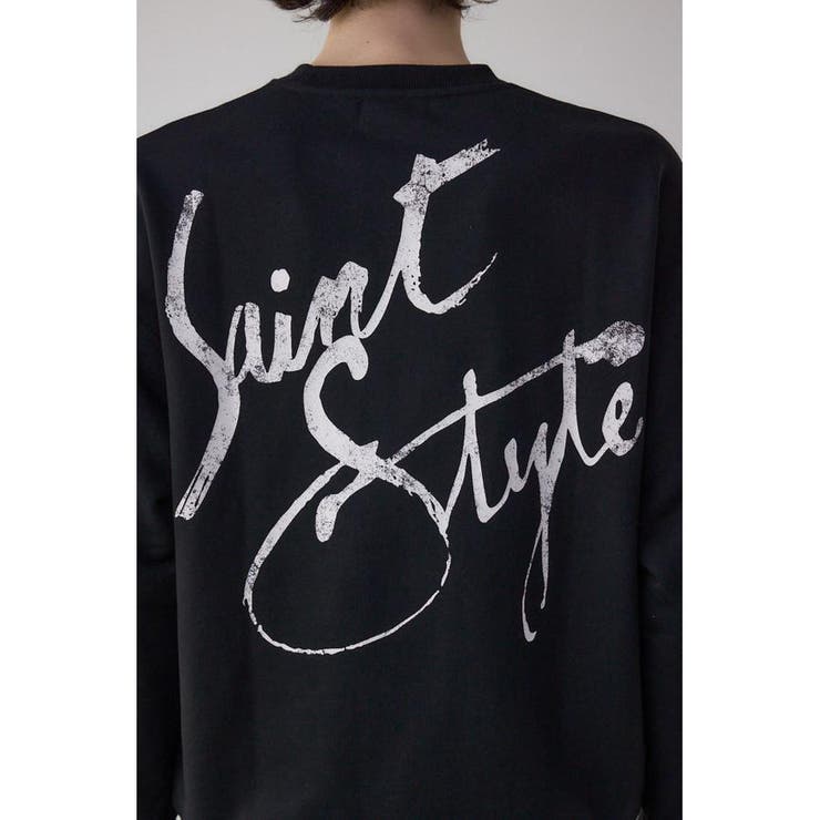 筆記体バックプリント裏毛トップス | AZUL BY MOUSSY | 詳細画像20 