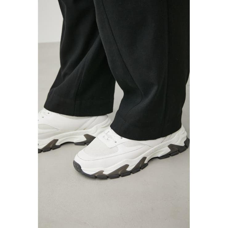 FAUX MELTON TROUSERS | AZUL BY MOUSSY | 詳細画像10 