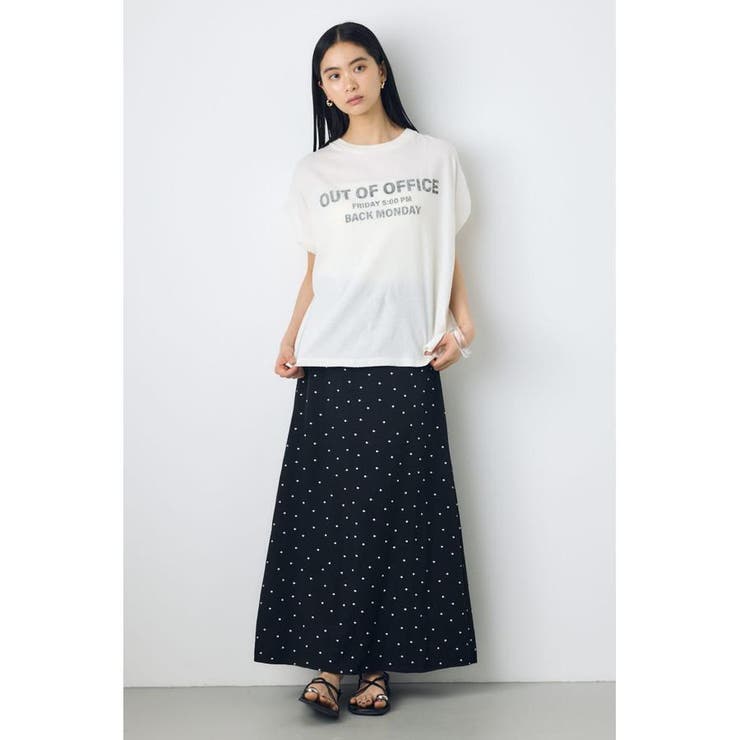 ドット刺繍ナロースカート | AZUL BY MOUSSY | 詳細画像15 