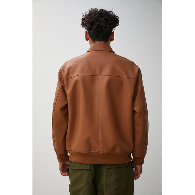FAUX LEATHER A-2 FLIGHT JACKET[品番：AZLW0020289]｜AZUL BY MOUSSY