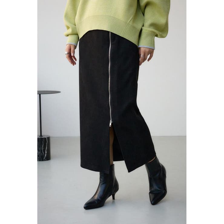 BLK | ZIP2WAYタイトスカート | AZUL BY MOUSSY