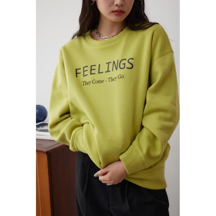 裏毛ロゴクルーネックトップス | AZUL BY MOUSSY | 詳細画像19 