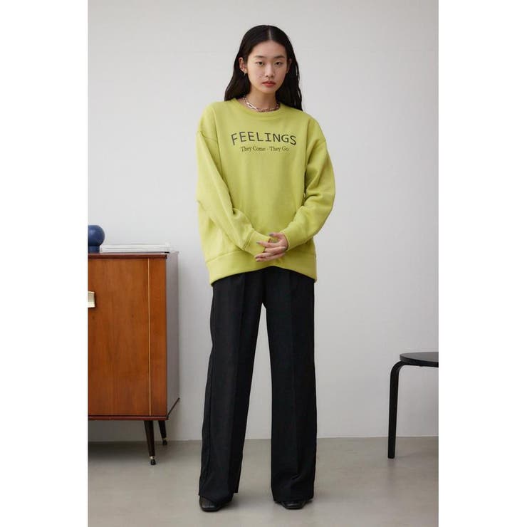 裏毛ロゴクルーネックトップス | AZUL BY MOUSSY | 詳細画像21 