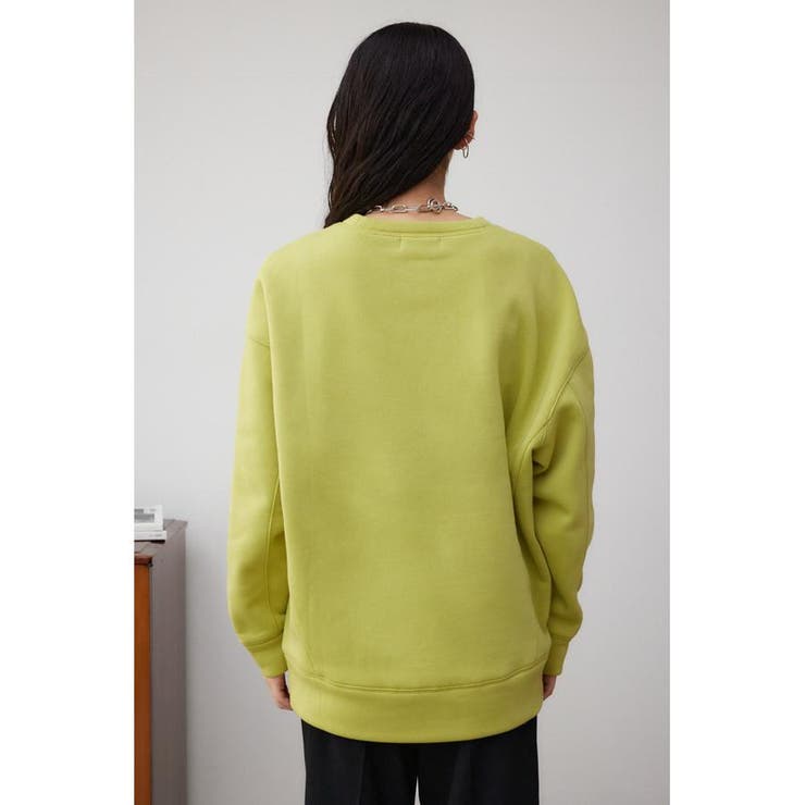 裏毛ロゴクルーネックトップス | AZUL BY MOUSSY | 詳細画像24 