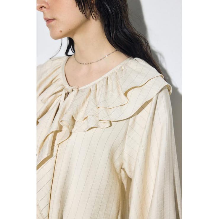ラッフルロングスリーブブラウス | AZUL BY MOUSSY | 詳細画像26 