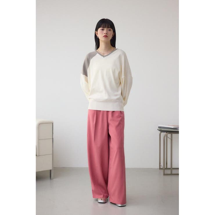 フロントタックイージーワイドパンツ | AZUL BY MOUSSY | 詳細画像27 