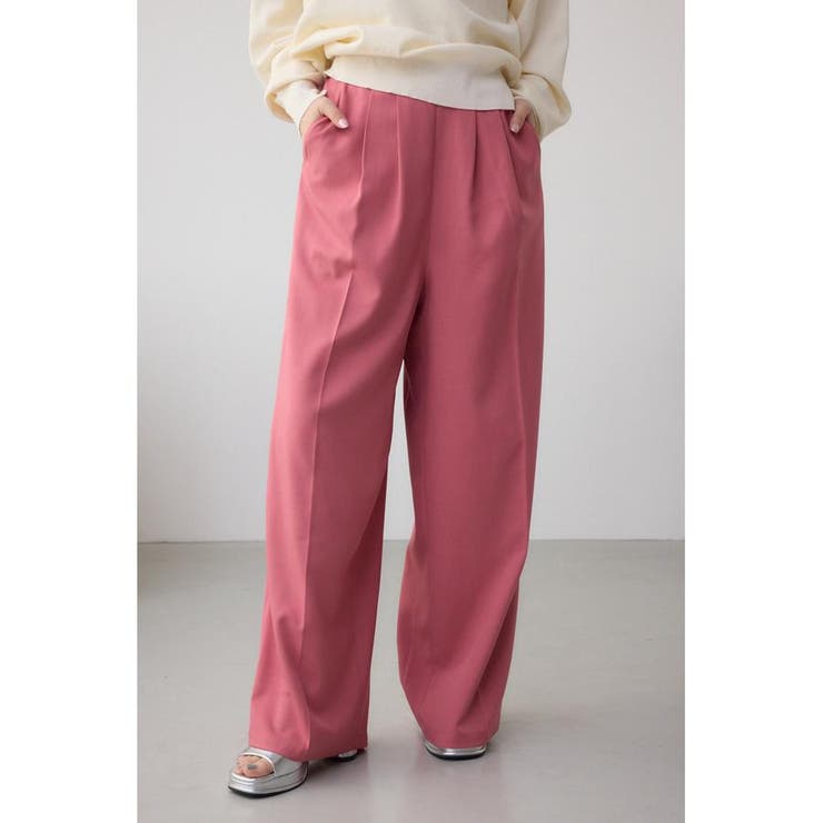 フロントタックイージーワイドパンツ | AZUL BY MOUSSY | 詳細画像24 