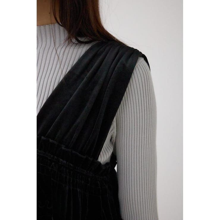 ベロアリボンベスト | AZUL BY MOUSSY | 詳細画像10 