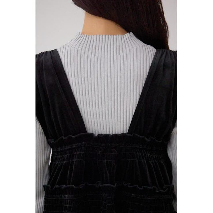 ベロアリボンベスト | AZUL BY MOUSSY | 詳細画像9 