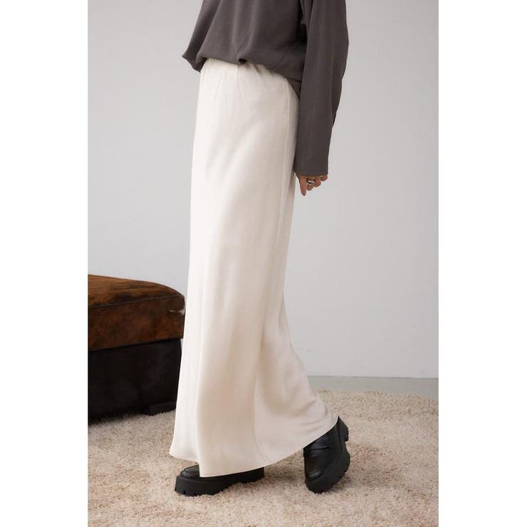 VENUSナローサテンスカート | AZUL BY MOUSSY | 詳細画像2 