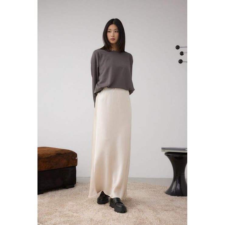 VENUSナローサテンスカート | AZUL BY MOUSSY | 詳細画像3 