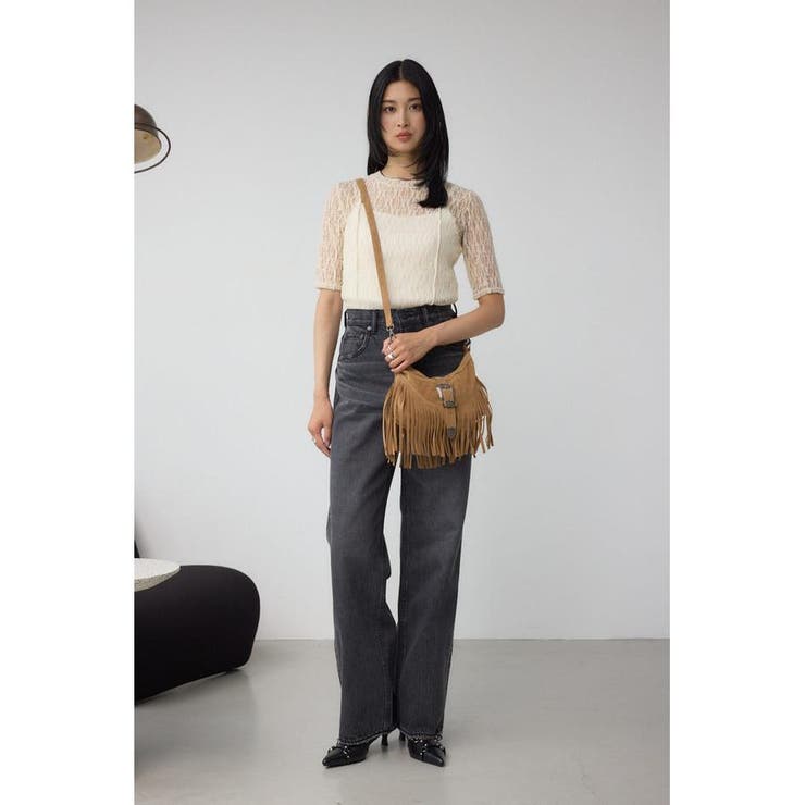 ウエスタンフリンジスエードバッグ | AZUL BY MOUSSY | 詳細画像16 