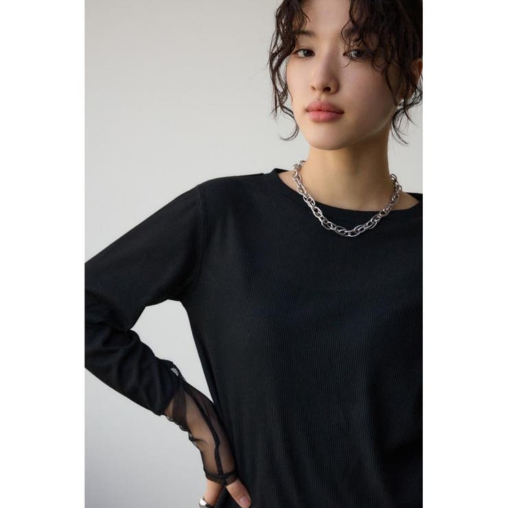 ソデレーステレコトップス | AZUL BY MOUSSY | 詳細画像12 