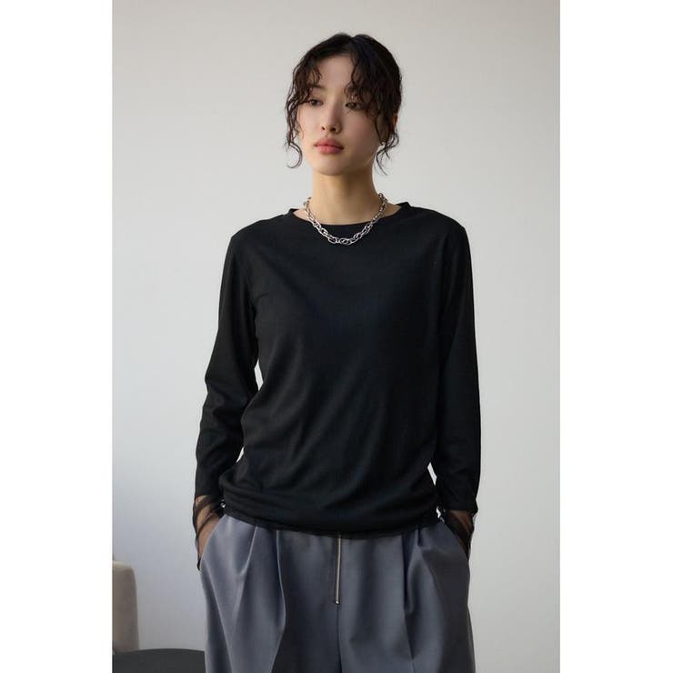 ソデレーステレコトップス | AZUL BY MOUSSY | 詳細画像13 