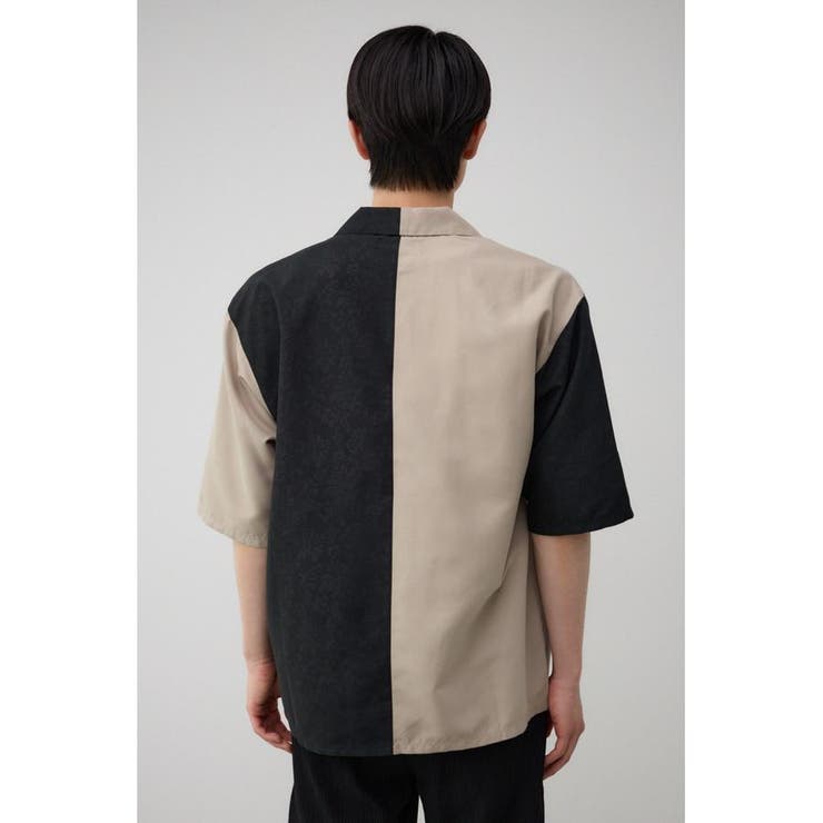 接触冷感フェイクスウェードバイカラーシャツ | AZUL BY MOUSSY | 詳細画像17 